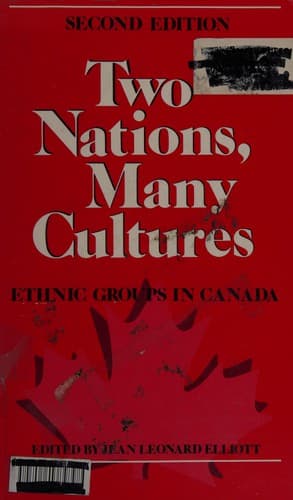Cover image for Two Nations, Many Cultures