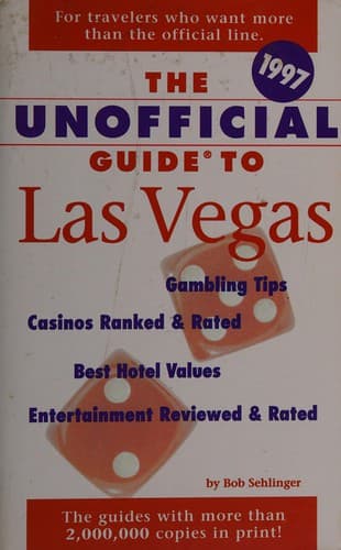 Cover image for The unofficial guide to Las Vegas
