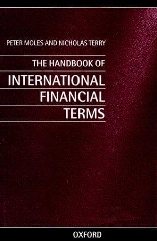 Cover image for Handbook of international financial terms