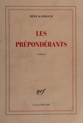 Cover image for Les prépondérants