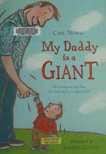 Cover image for My daddy is a giant