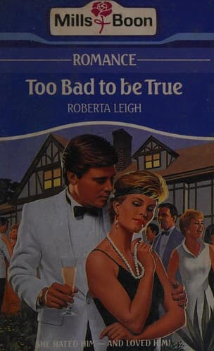 Cover image for Too bad to be true.