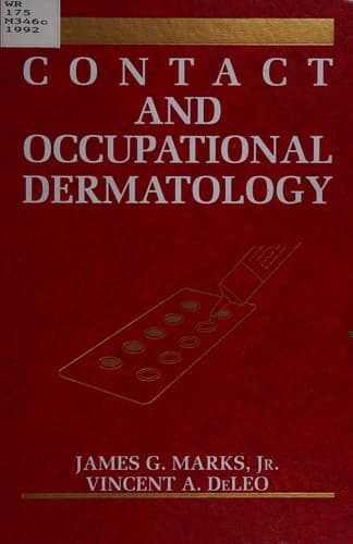 Cover image for Contact and occupational dermatology
