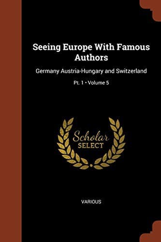 Cover image for Seeing Europe With Famous Authors