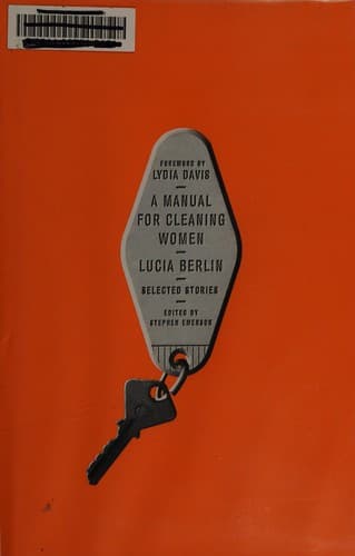 Cover image for A manual for cleaning women