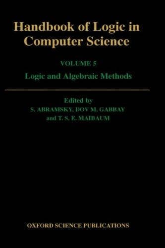 Cover image for Handbook of logic in computer science