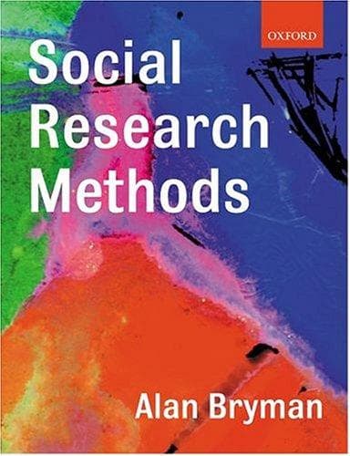 Cover image for Social Research Methods