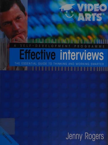 Cover image for Effective interviews