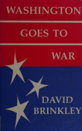 Cover image for Washington goes to war