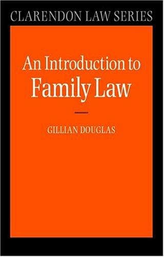 Cover image for An introduction to family law