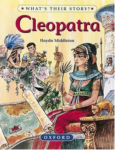 Cover image for Cleopatra (What's Their Story?)