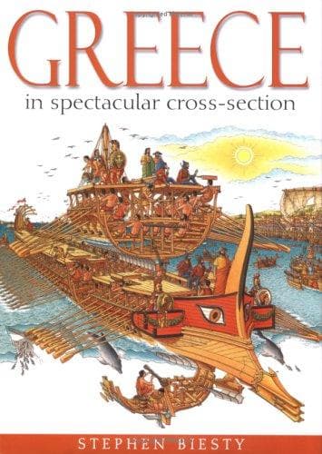 Cover image for Greece in Spectacular Cross-section (Cross Section)