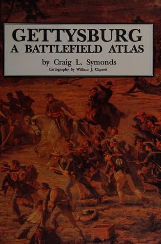 Cover image for Gettysburg, a battlefield atlas