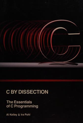 Cover image for C by dissection