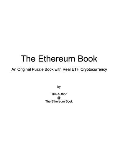 The Ethereum Book