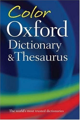 Cover image for Oxford Color Dictionary and Thesaurus