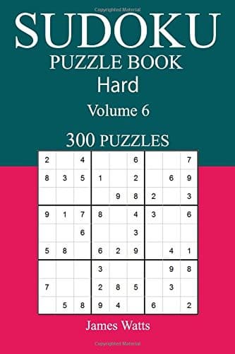 Cover image for 300 Hard Sudoku Puzzle Book