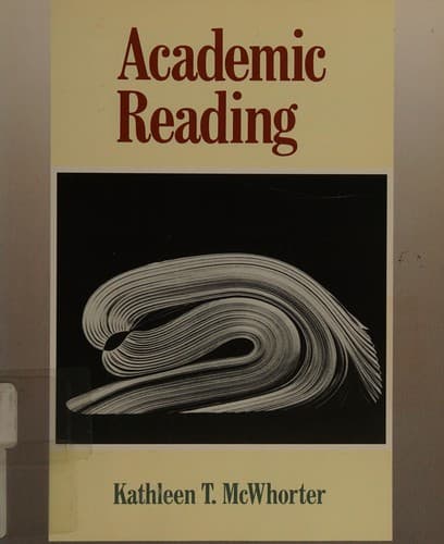 Cover image for Academic reading