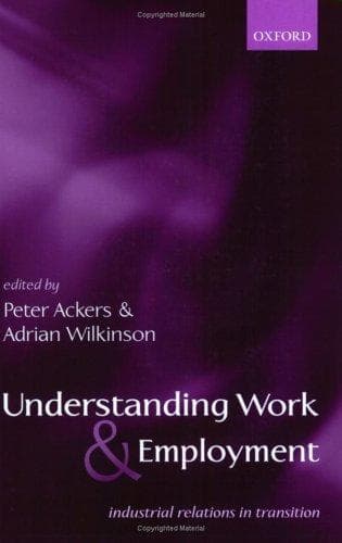 Cover image for Understanding Work and Employment