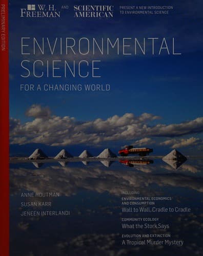 Cover image for Environmental science for a changing world