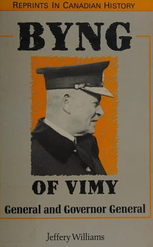 Cover image for Byng of Vimy