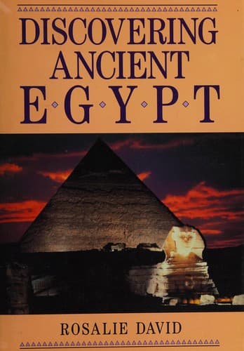 Cover image for Discovering ancient Egypt