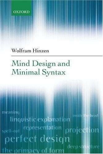 Cover image for Mind Design and Minimal Syntax