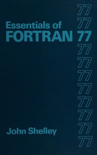 Cover image for Essentials of Fortran 77