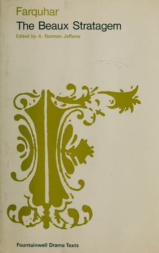 Cover image for The beaux stratagem