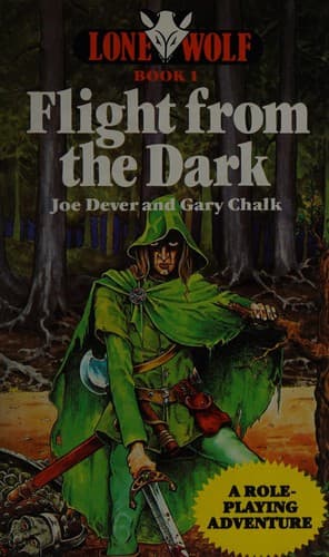Cover image for FLIGHT FROM THE DARK (LONE WOLF ADVENTURES S.)