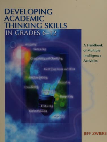 Cover image for Developing academic thinking skills in grades 6-12