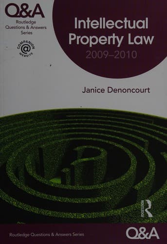 Cover image for Q&A intellectual property law