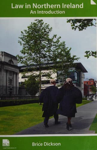 Cover image for Law in Northern Ireland