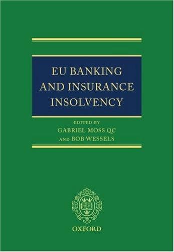 Cover image for EU Banking and Insurance Insolvency