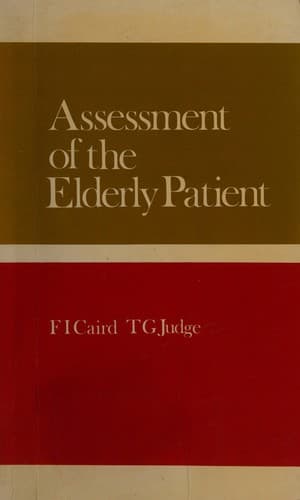 Cover image for Assessment of the elderly patient.