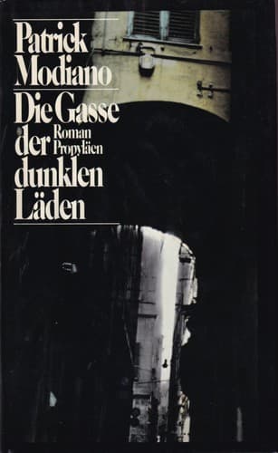 Cover image for Die Gasse der dunklen Läden