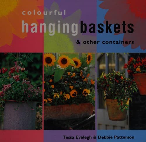 Cover image for Colourful hanging baskets & other containers