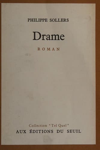 Cover image for Drame