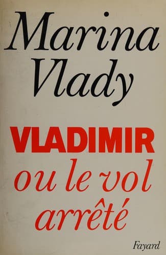 Cover image for Vladimir, ou, Le vol arrêté