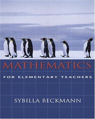 Cover image for Mathematics for Elementary Teachers and Activities