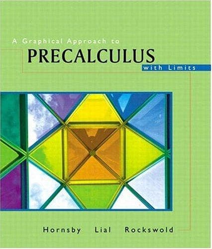 Cover image for A graphical approach to precalculus with limits