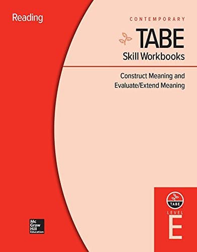 Cover image for TABE Skill Workbooks Level E