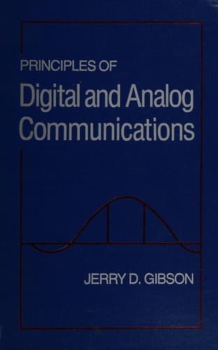Cover image for Principles of digital and analog communications