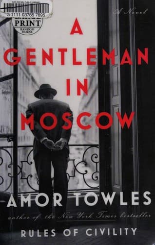 Cover image for A Gentleman in Moscow