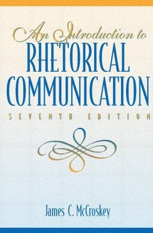 Cover image for Introduction to Rhetorical Communication, An