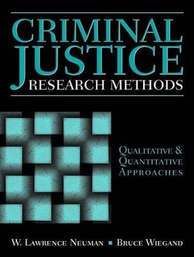 Cover image for Criminal Justice Research Methods