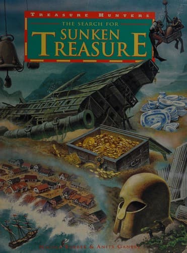 Cover image for The search for sunken treasure