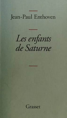 Cover image for Les enfants de Saturne