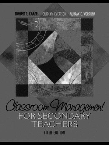 Cover image for Classroom management for secondary teachers