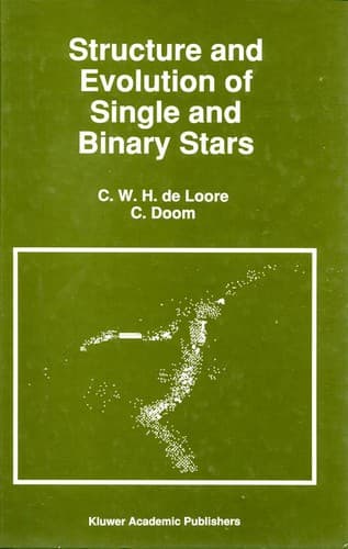 Cover image for Structure and evolution of single and binary stars